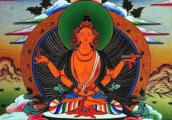 The very embodiment of emptiness — Prajnaparamita.