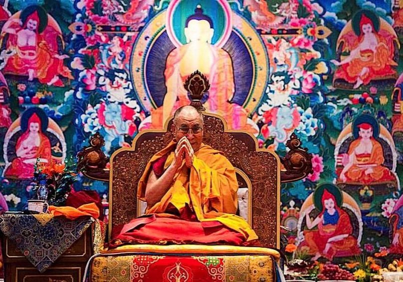 Buddha-Weekly-14thDalaiLama-Buddhism His Holiness the Dalai Lama teaching.
