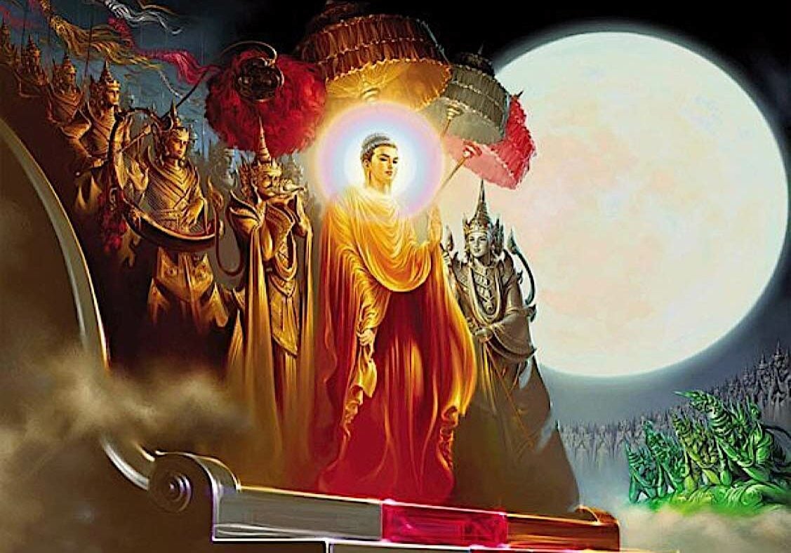 Buddha-Weekly-Buddha and Kevaddha-Buddhism The Blessed One, the Buddha, teacher of both man and gods.