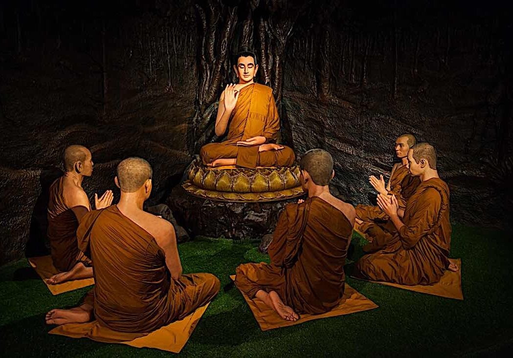 Buddha-Weekly-Buddha Teaching-Buddhism The Buddha teaching — his first teaching was on the Four Noble Truths.