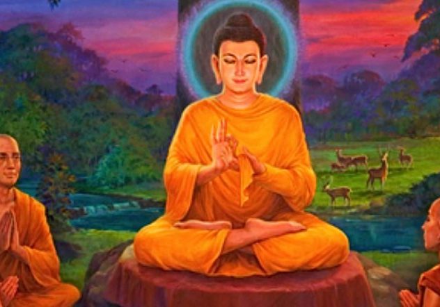 Buddha-Weekly-Buddha Teaching Monks deer park-Buddhism Buddha-Weekly-Buddha Teaching Monks deer park-Buddhism