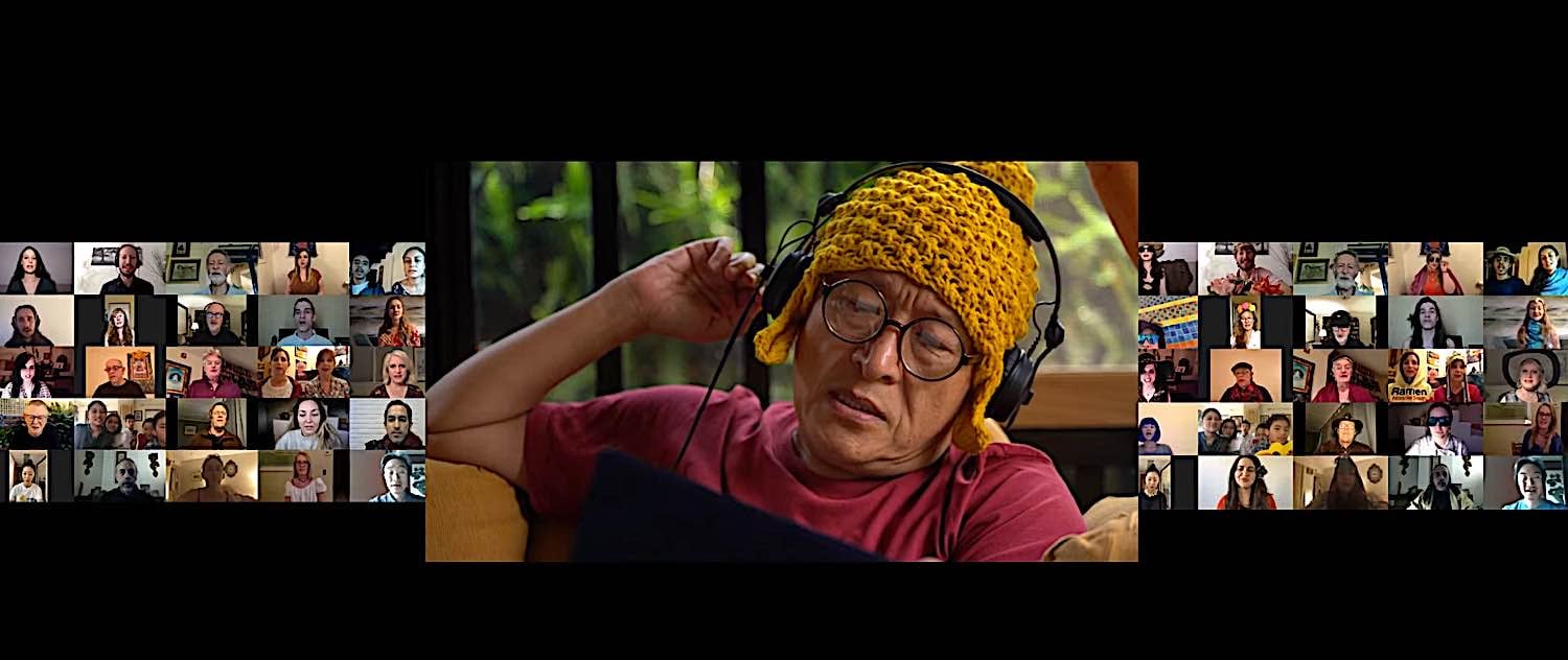 Buddha Weekly Directing Choral chanting online of Heart Sutra Dzongsar Khyentse Rinpoche Buddhism