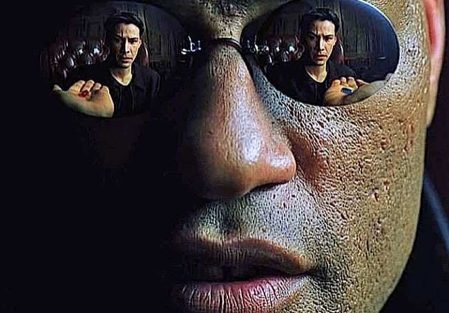 Buddha-Weekly-morpheus-red-pill-vs-blue-pill-Buddhism "This is your last chance. After this, there is no turning back. You take the blue pill—the story ends, you wake up in your bed and believe whatever you want to believe. You take the red pill—you stay in Wonderland, and I show you how deep the rabbit hole goes."