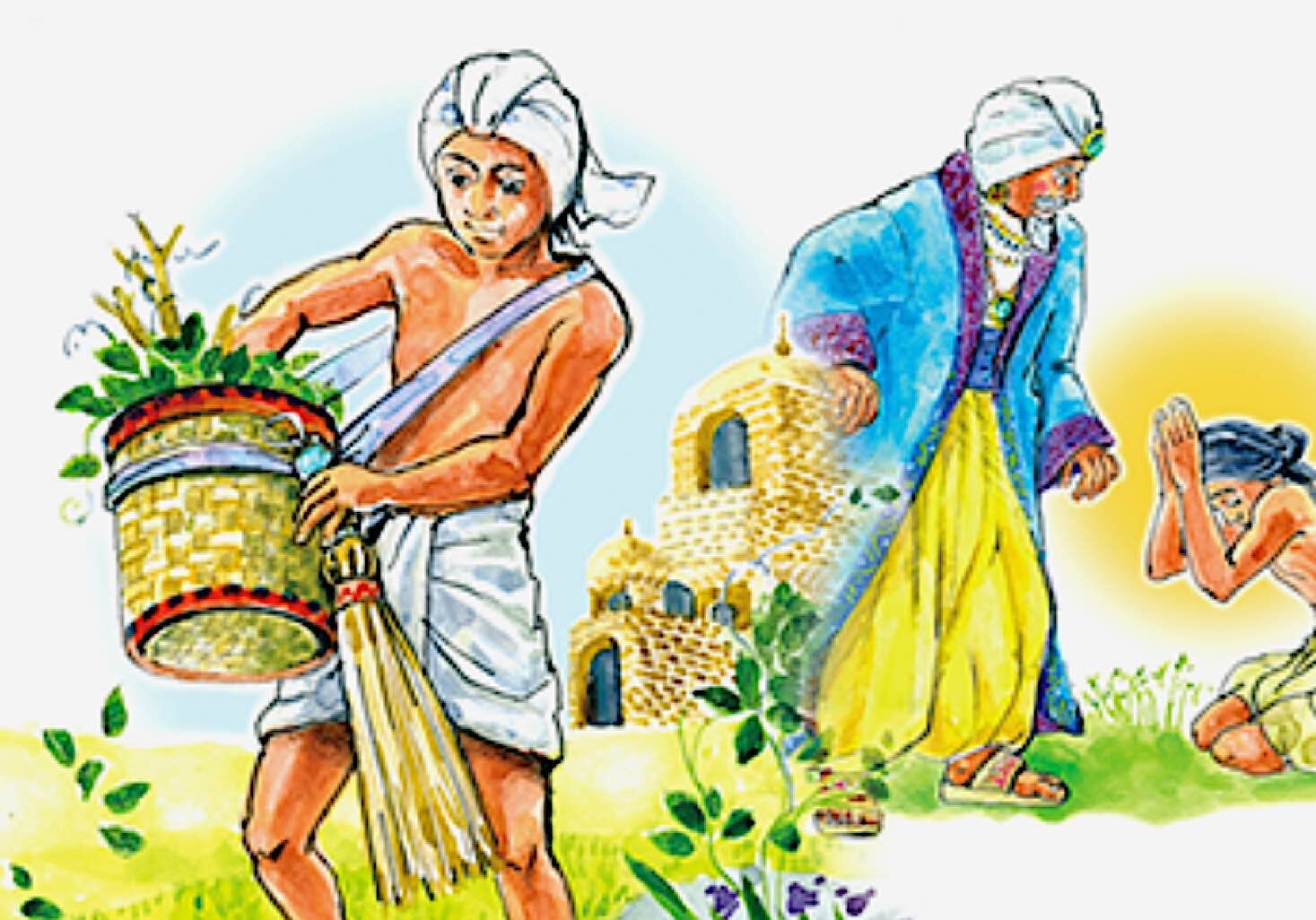 Buddha-Weekly-Parable of the vagabond son Lotus Sutra-Buddhism The parable of the vagabond son and the affluent father who never gives up on him.