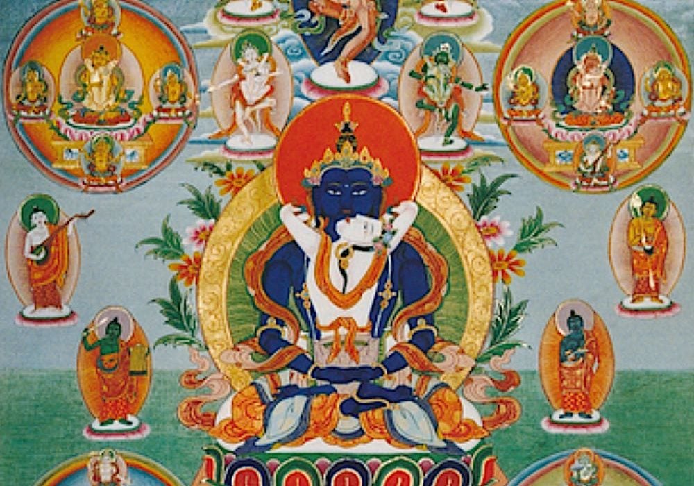 Buddha-Weekly-Peaceful Deities of the Bardo Thodrol Book of the Dead-Buddhism The peaceful deities of the Bardo Thodrol Book of LIberation Through Understanding the Between.