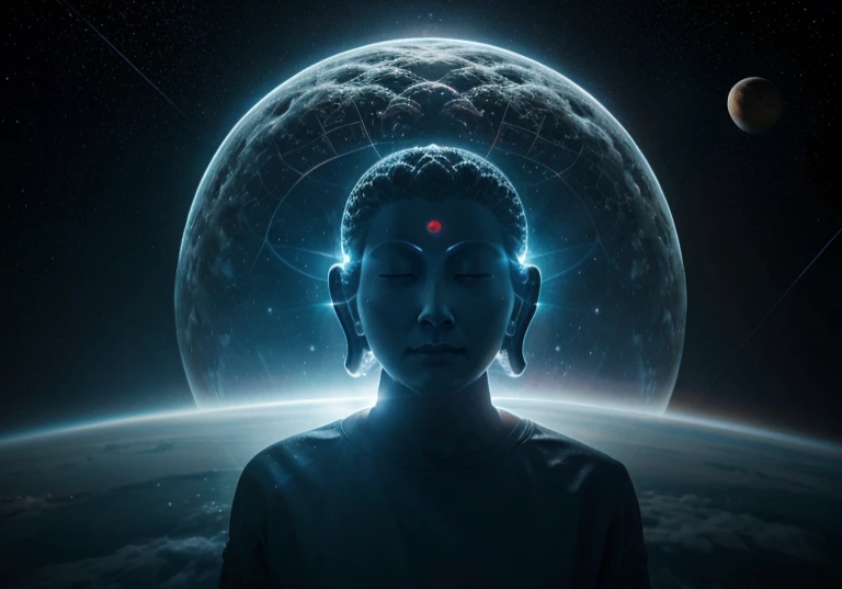 Buddha as neurons in space Emptiness Buddha as neurons in space Emptiness